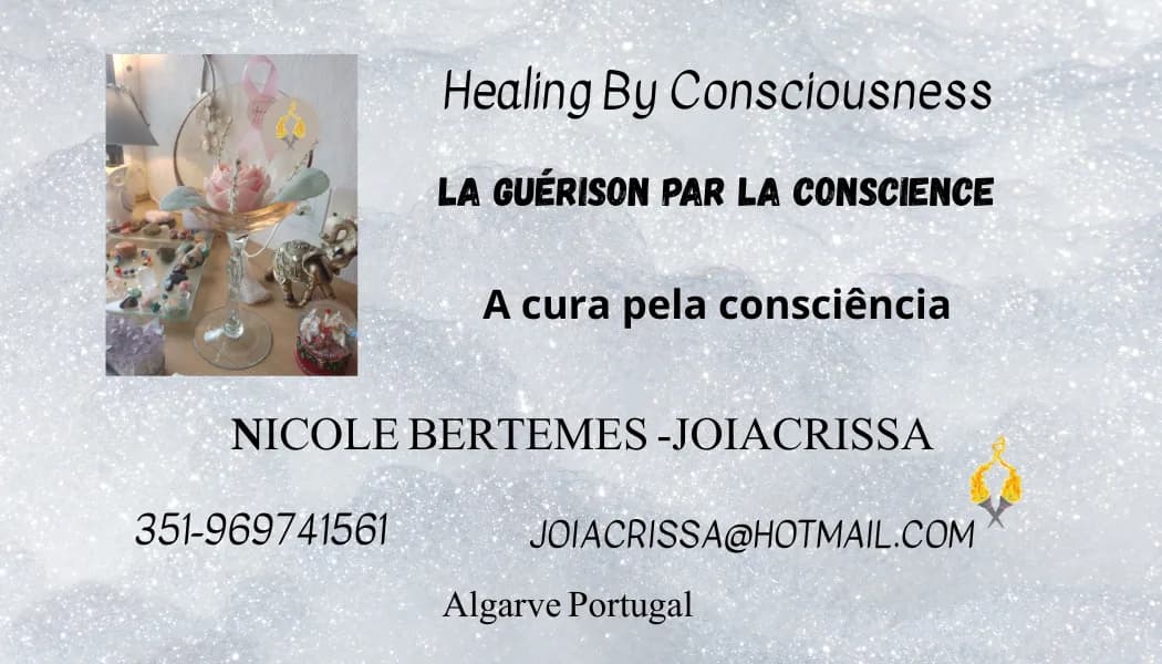 Nicole JCI Healing By Consciounsness